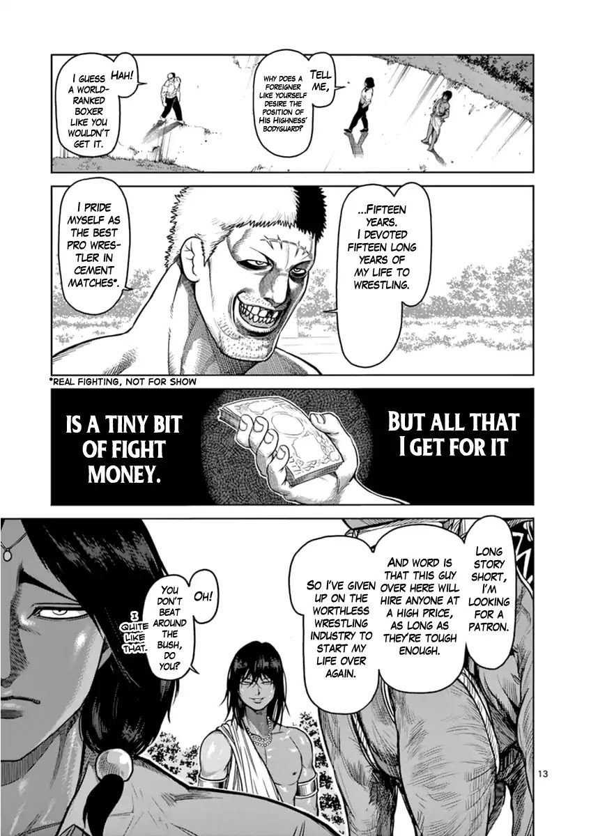 Kengan Asura Zero Chapter 3 page 13 - Chapter 3: The Thai God of War