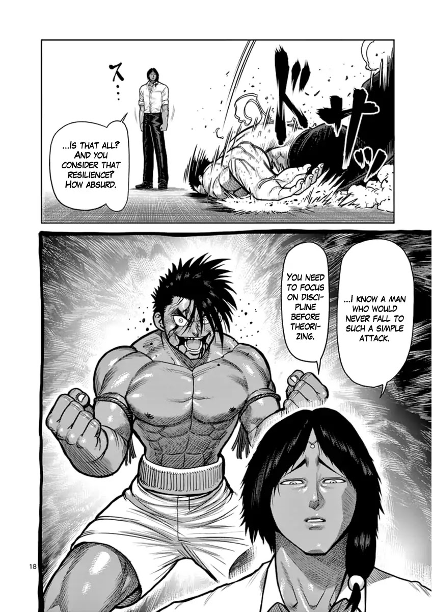 Kengan Asura Zero Chapter 3 page 18 - Chapter 3: The Thai God of War