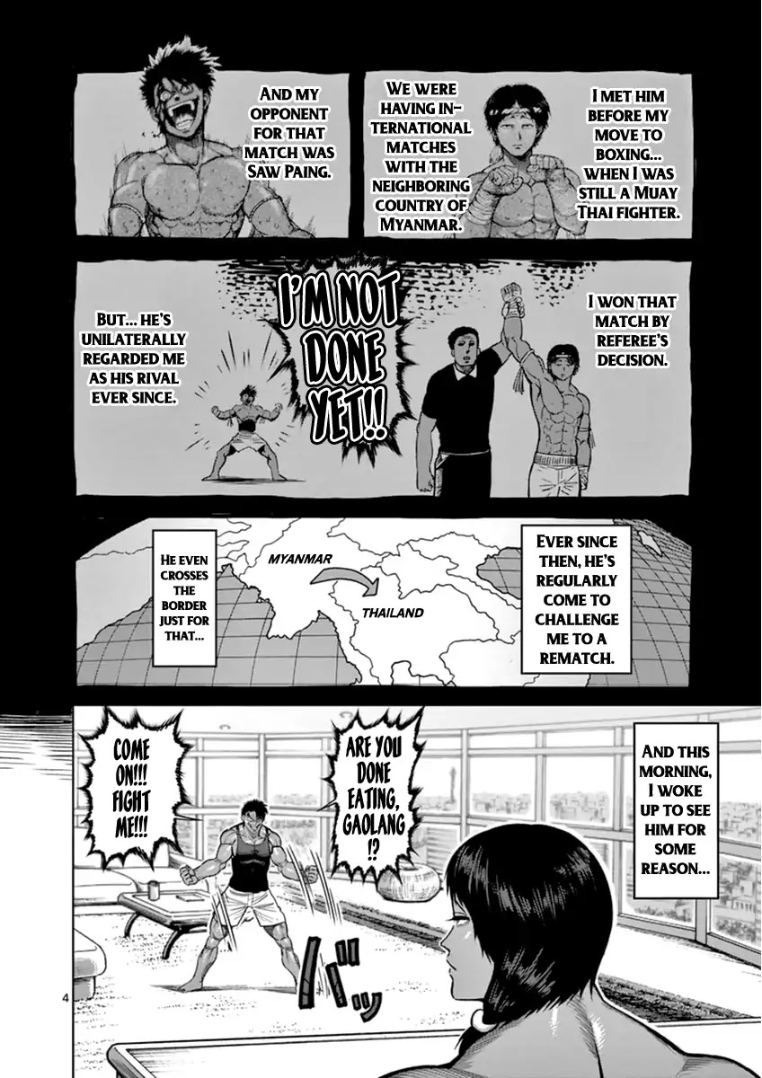 Kengan Asura Zero Chapter 3 page 4 - Chapter 3: The Thai God of War
