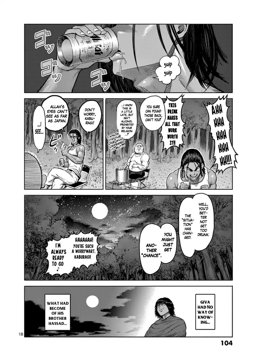 Kengan Asura Zero Chapter 4 page 18 - Chapter 4: The Arabian Whirlwind