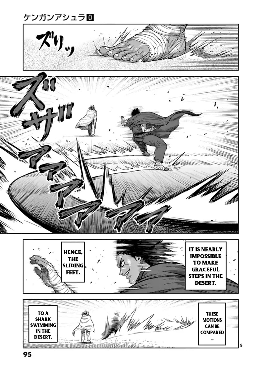 Kengan Asura Zero Chapter 4 page 9 - Chapter 4: The Arabian Whirlwind