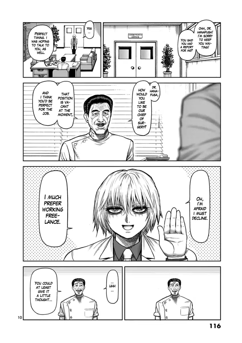 Kengan Asura Zero Chapter 5 page 10 - Chapter 5: The Dissector