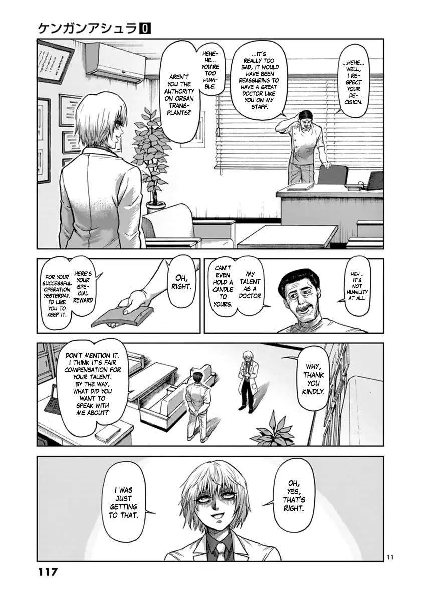Kengan Asura Zero Chapter 5 page 11 - Chapter 5: The Dissector
