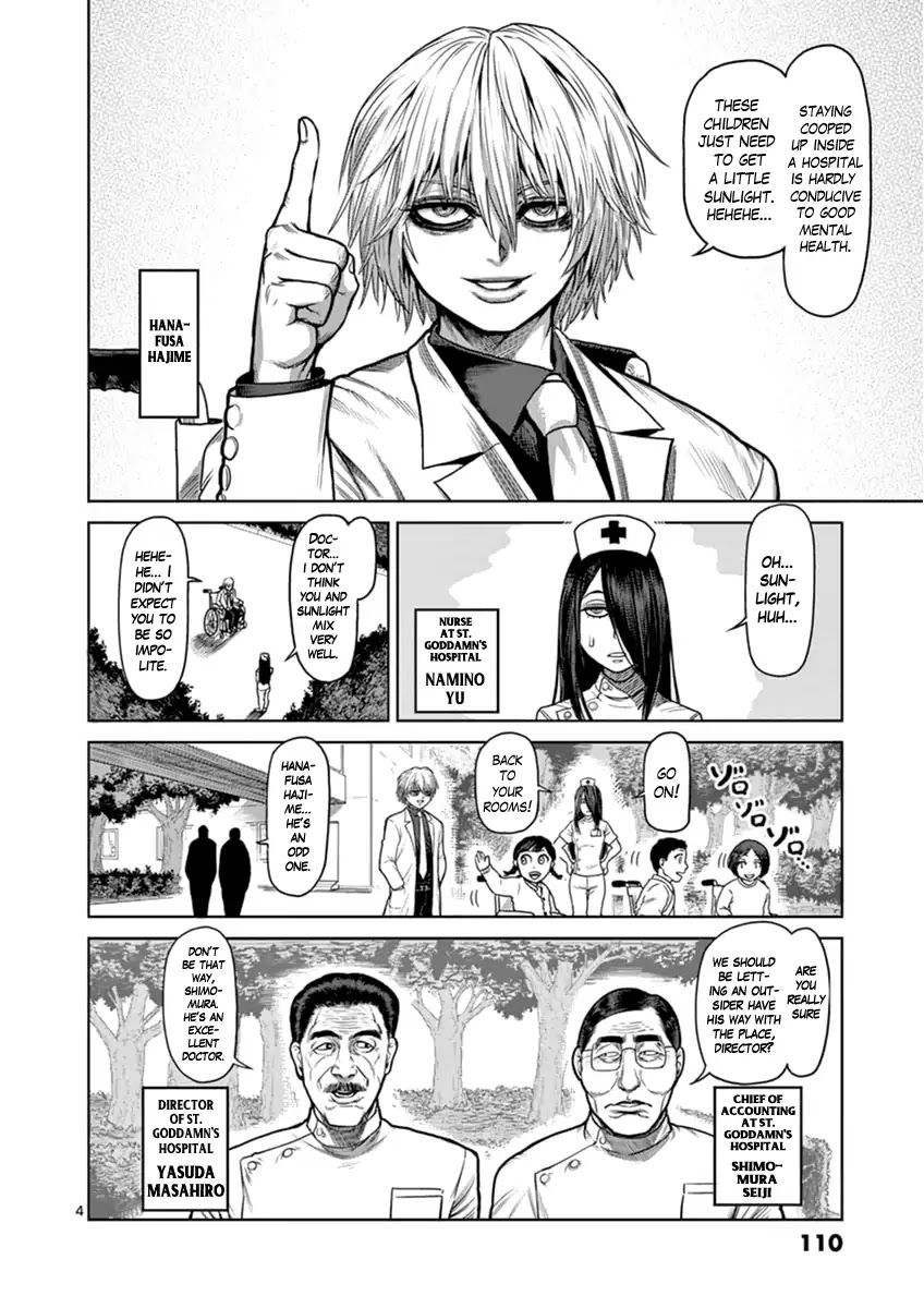 Kengan Asura Zero Chapter 5 page 4 - Chapter 5: The Dissector