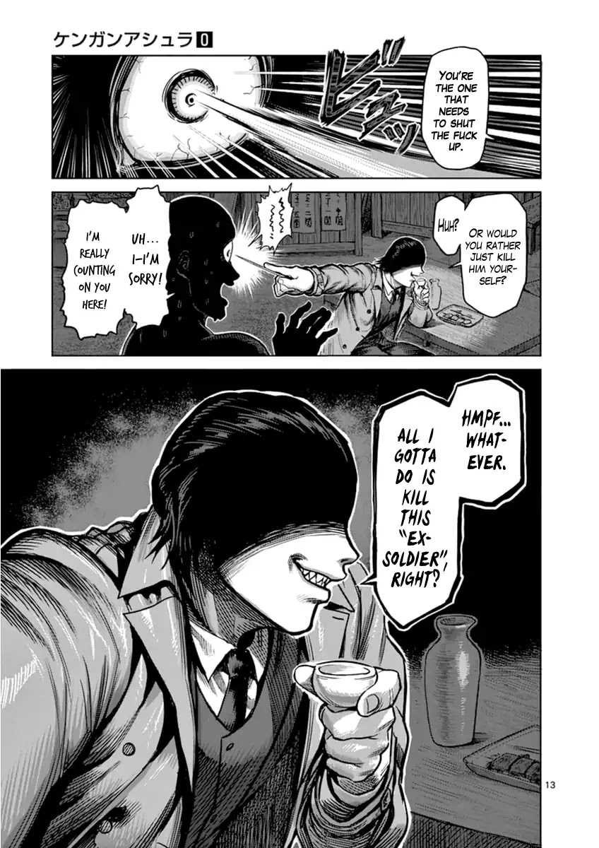 Kengan Asura Zero Chapter 6 page 13 - Chapter 6: The Conqueror (Part One)