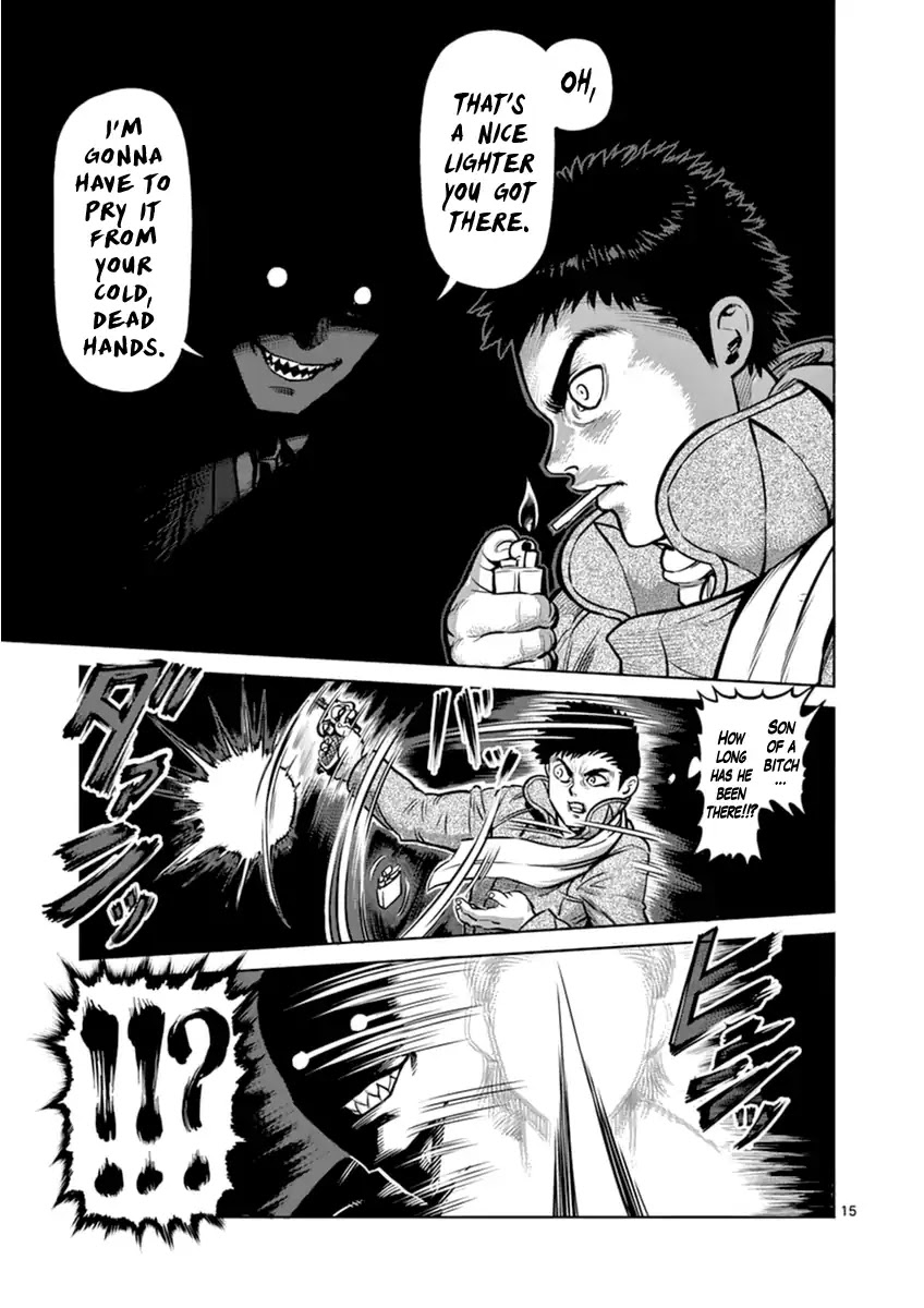 Kengan Asura Zero Chapter 6 page 15 - Chapter 6: The Conqueror (Part One)