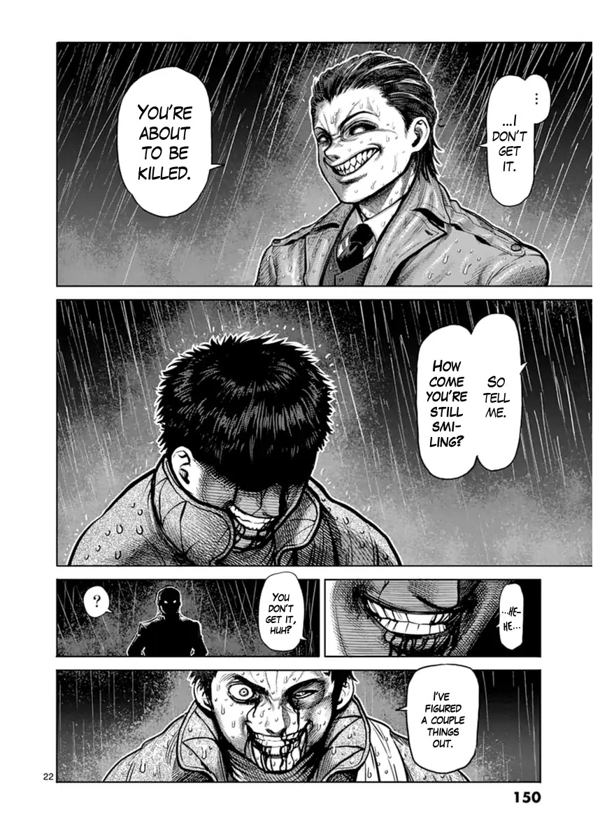 Kengan Asura Zero Chapter 6 page 22 - Chapter 6: The Conqueror (Part One)
