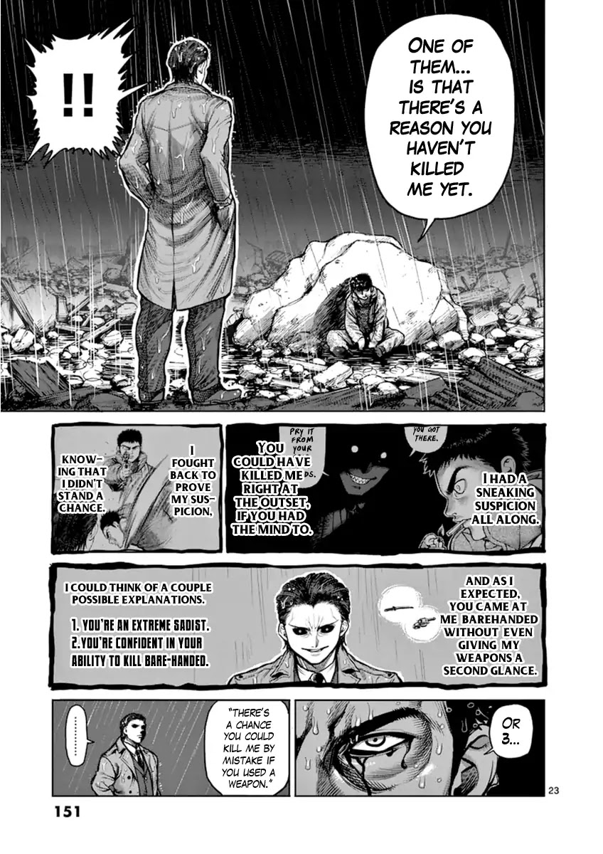 Kengan Asura Zero Chapter 6 page 23 - Chapter 6: The Conqueror (Part One)