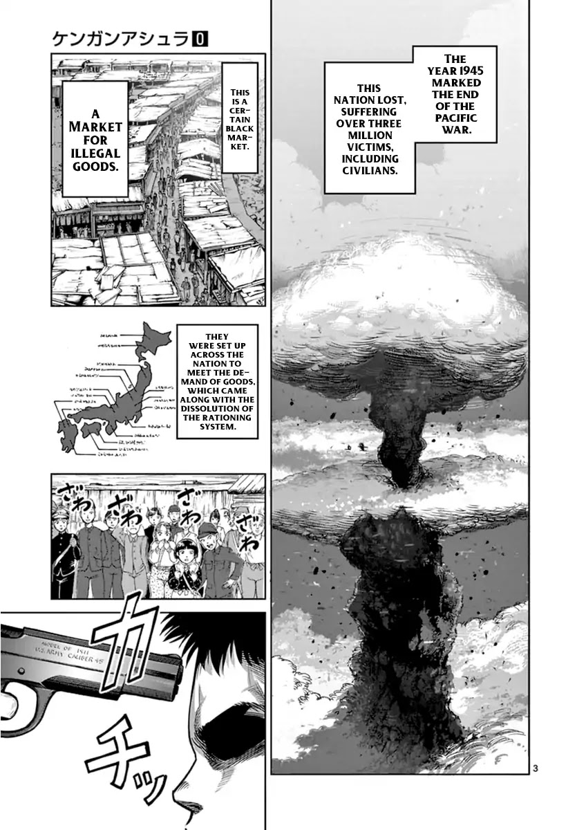 Kengan Asura Zero Chapter 6 page 3 - Chapter 6: The Conqueror (Part One)