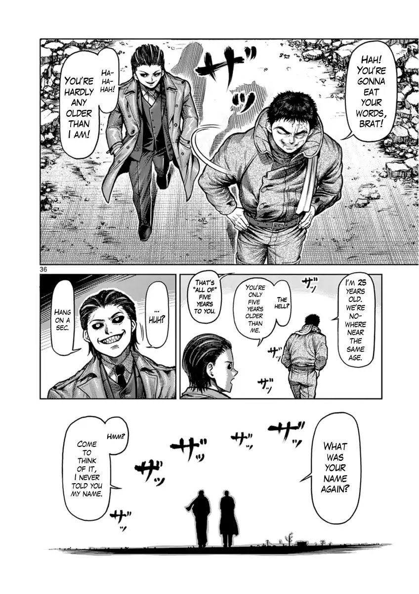 Kengan Asura Zero Chapter 6 page 36 - Chapter 6: The Conqueror (Part One)