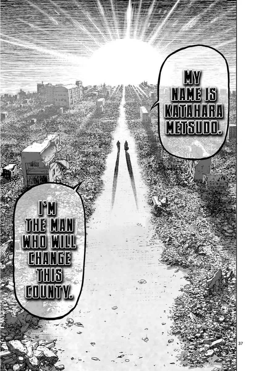 Kengan Asura Zero Chapter 6 page 37 - Chapter 6: The Conqueror (Part One)