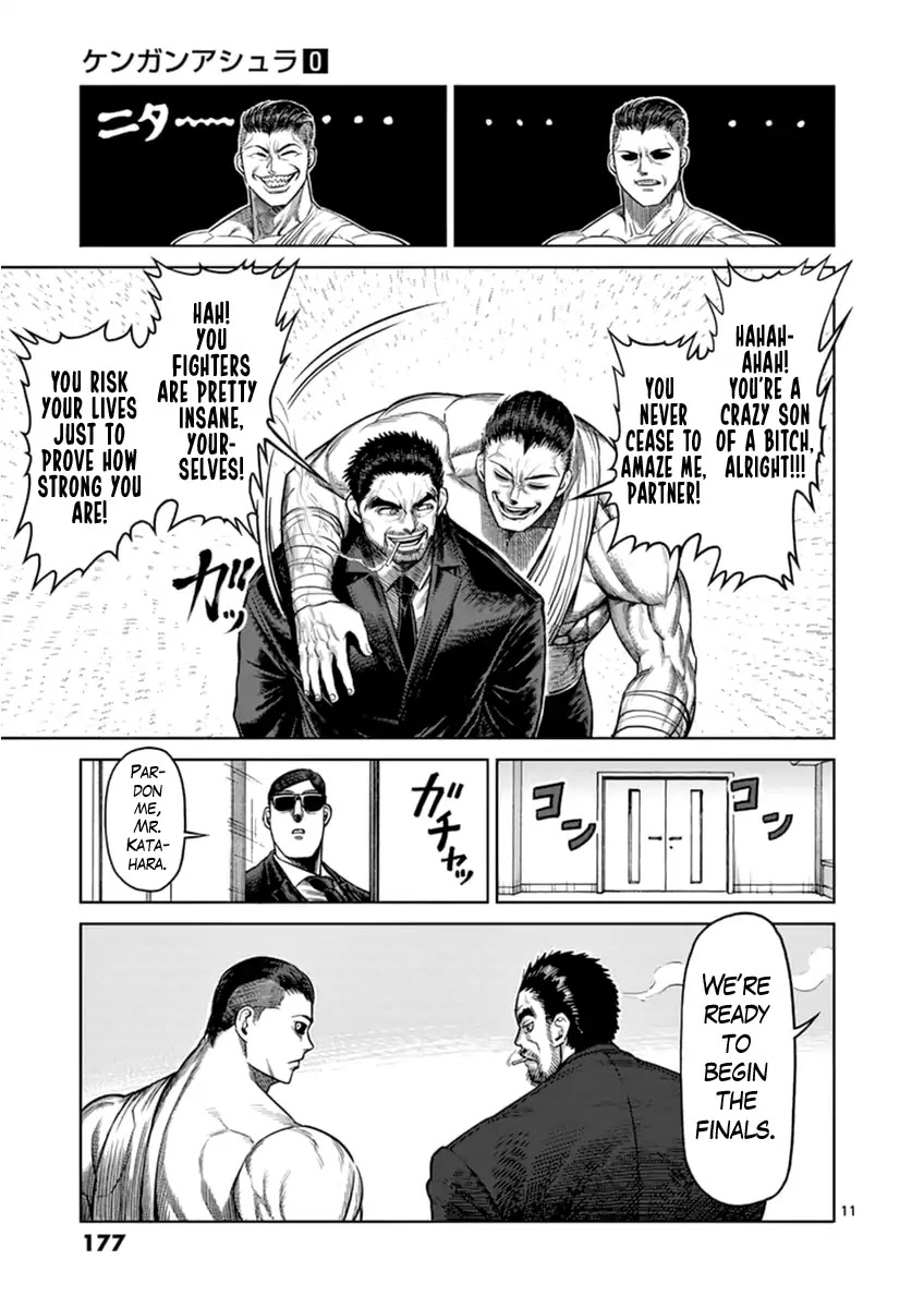 Kengan Asura Zero Chapter 7 page 11 - Chapter 7: The Conqueror (Part Two)