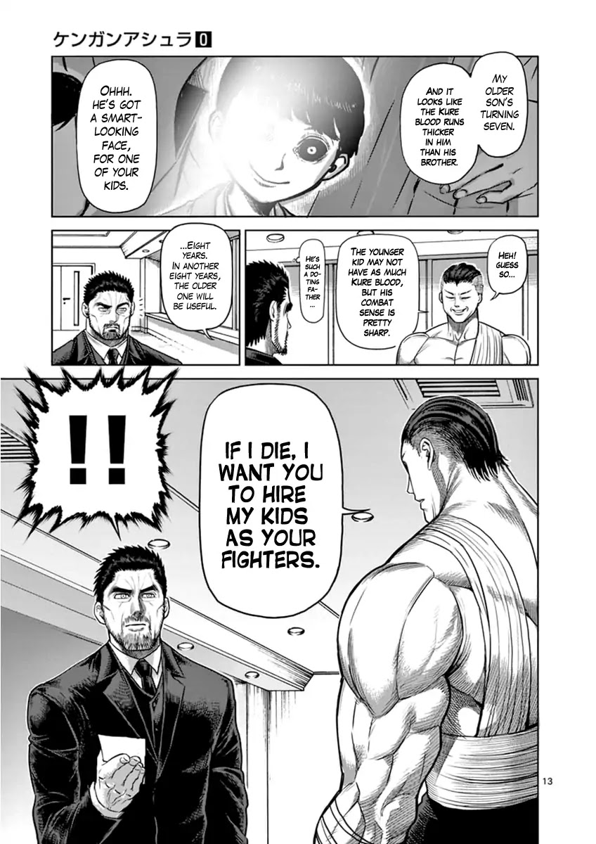 Kengan Asura Zero Chapter 7 page 13 - Chapter 7: The Conqueror (Part Two)