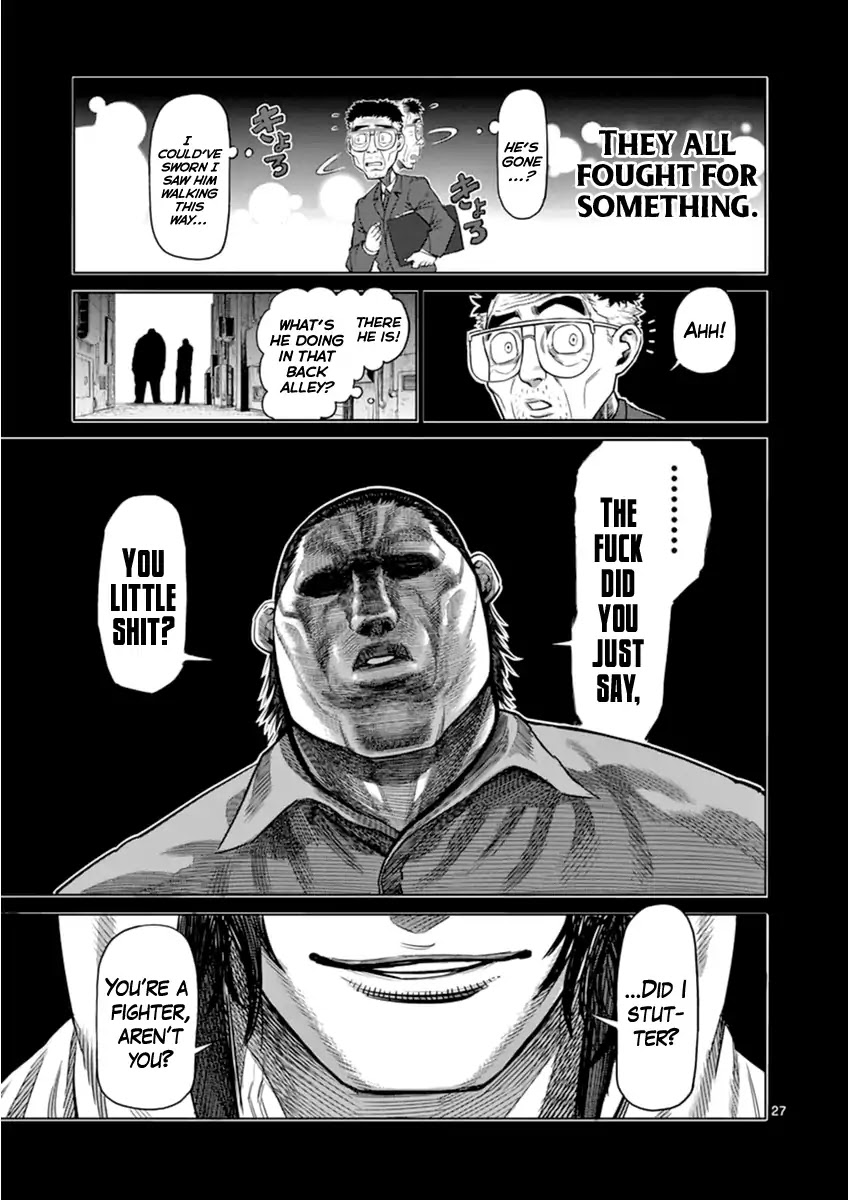 Kengan Asura Zero Chapter 7 page 27 - Chapter 7: The Conqueror (Part Two)