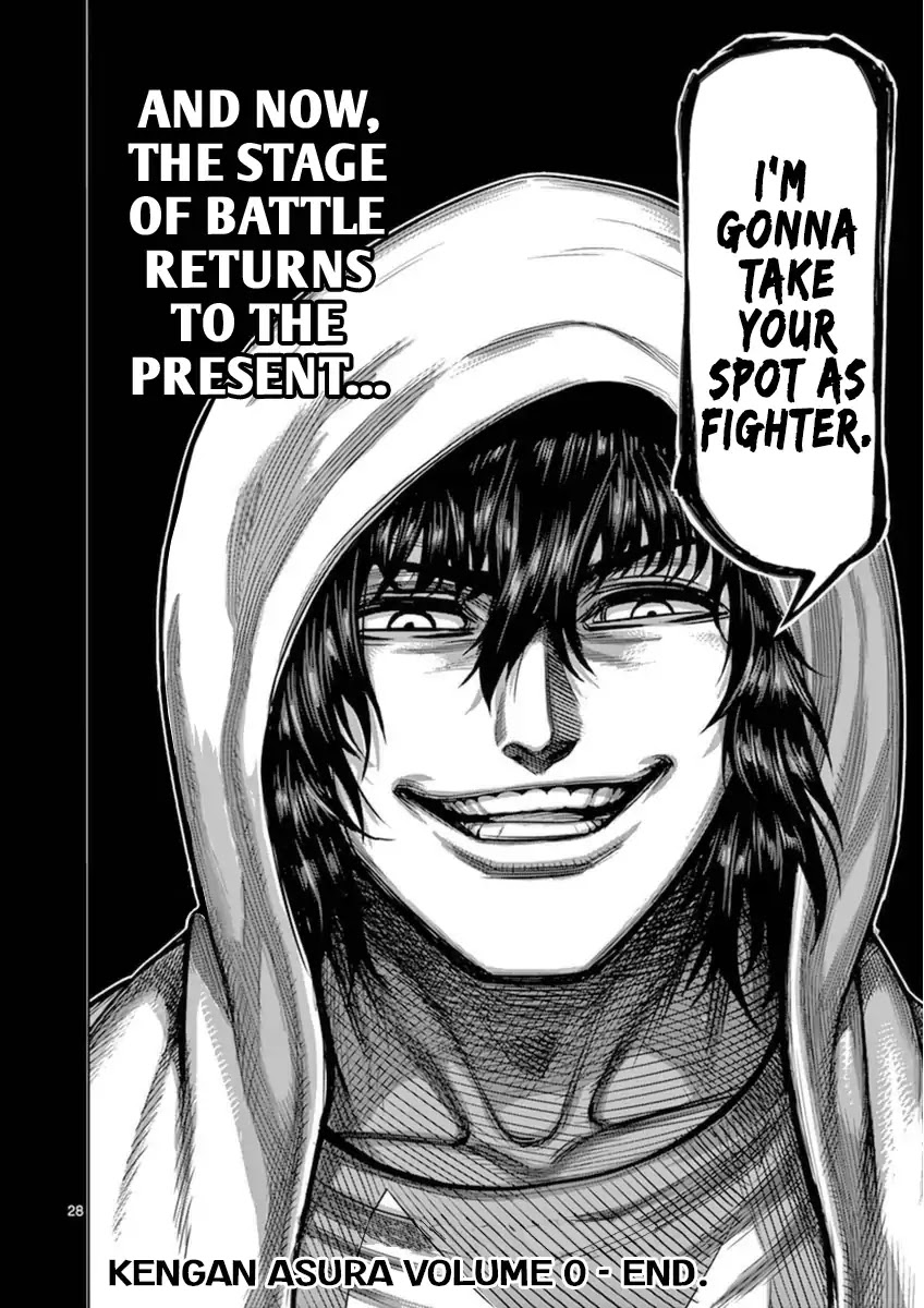 Kengan Asura Zero Chapter 7 page 28 - Chapter 7: The Conqueror (Part Two)