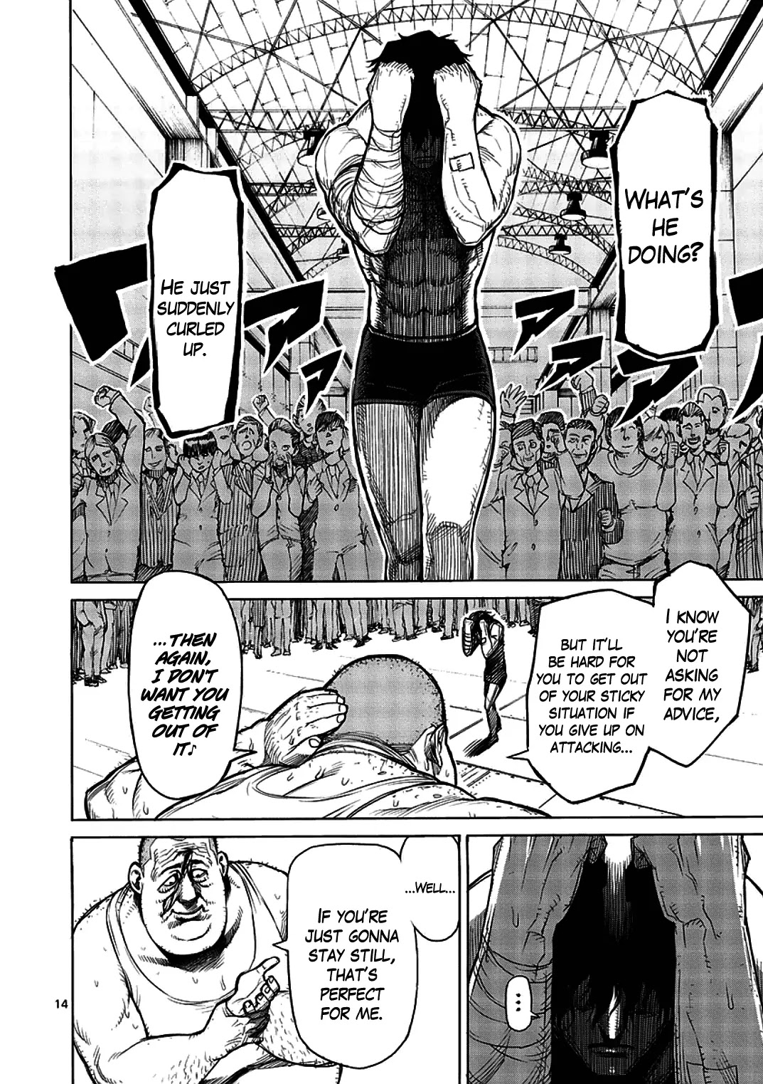Kengan Asura Chapter 10 page 14 - Chapter 10: Coward