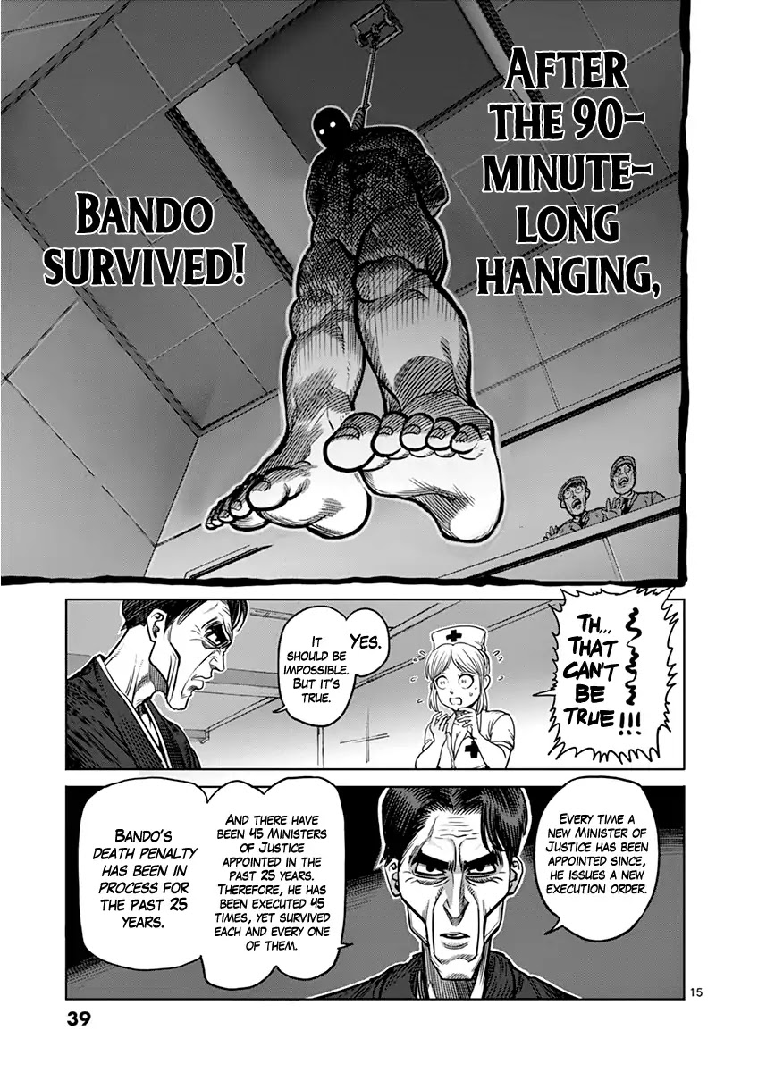 Kengan Asura Chapter 101 page 15 - Chapter 101: Government