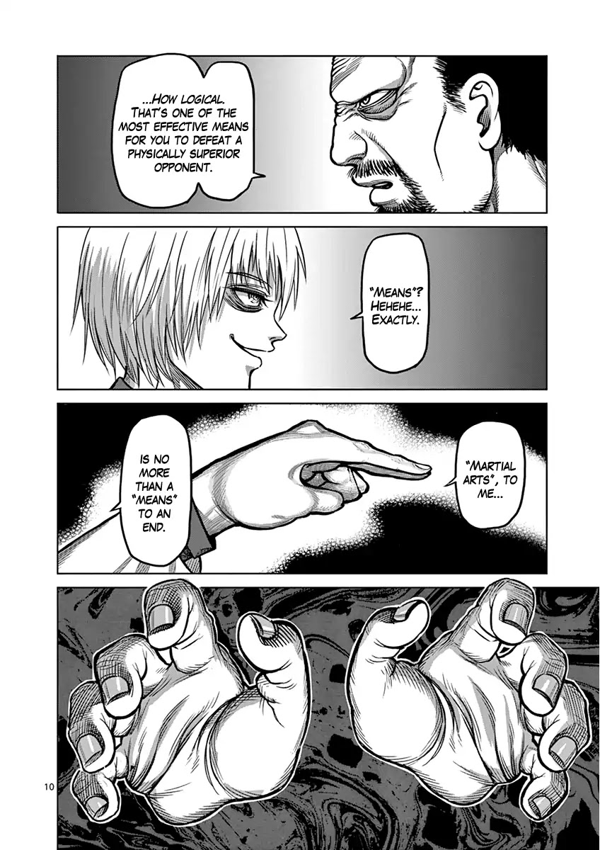 Kengan Asura Chapter 102 page 10 - Chapter 102: Murderer