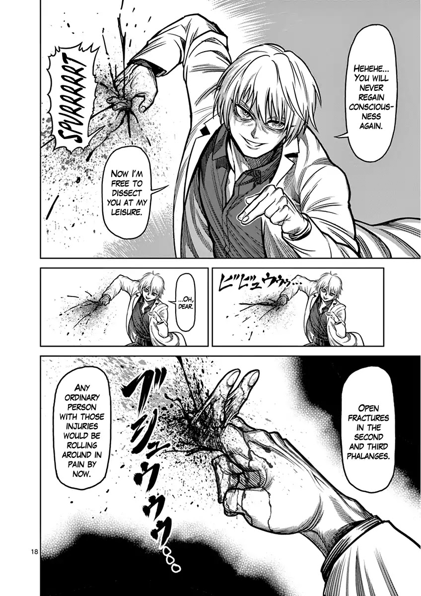Kengan Asura Chapter 102 page 18 - Chapter 102: Murderer