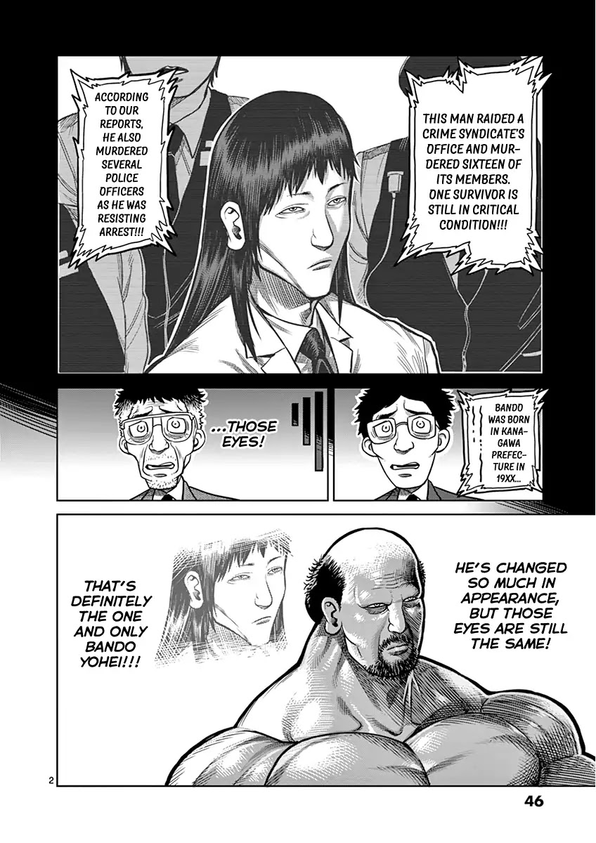 Kengan Asura Chapter 102 page 2 - Chapter 102: Murderer
