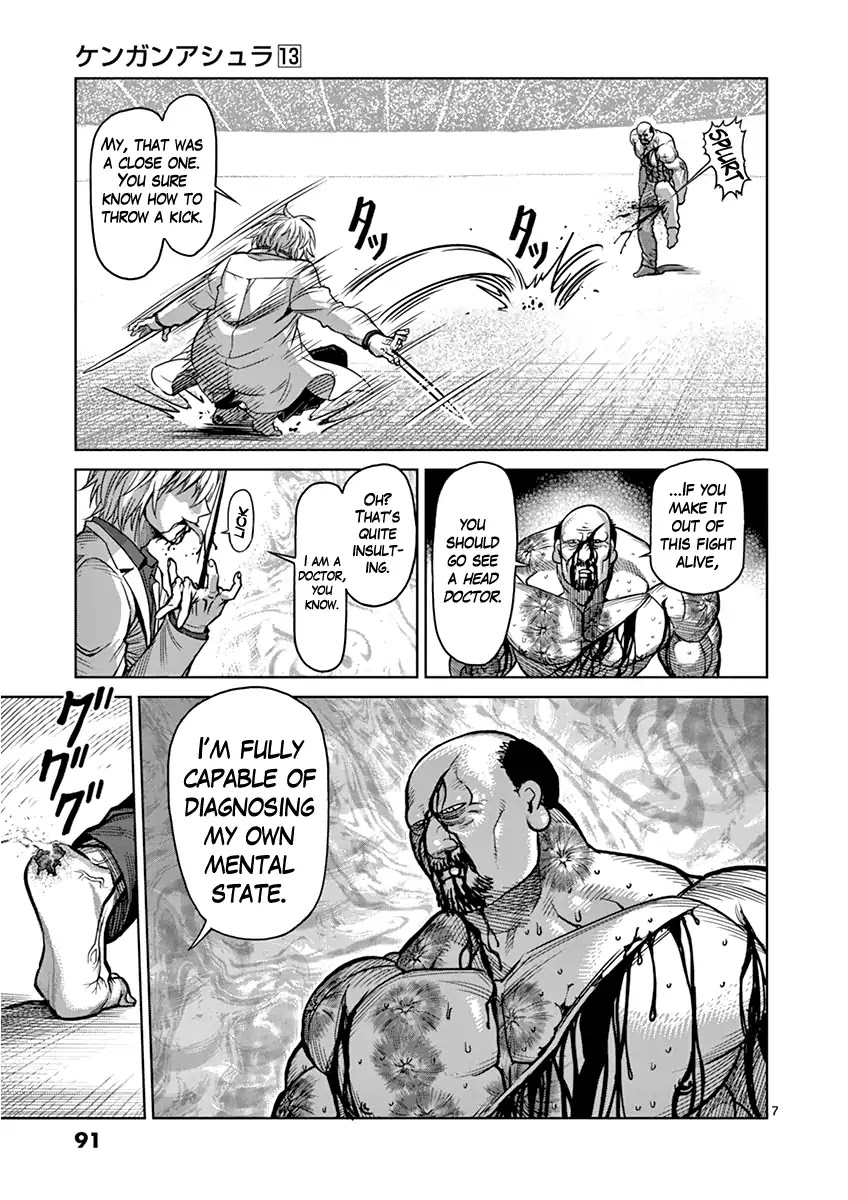 Kengan Asura Chapter 104 page 7 - Chapter 104: Death