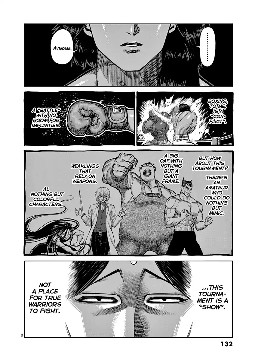 Kengan Asura Chapter 106 page 8 - Chapter 106: Flash
