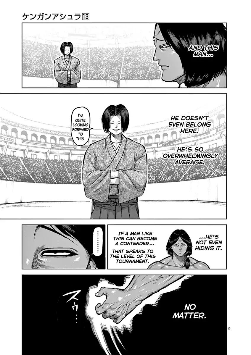Kengan Asura Chapter 106 page 9 - Chapter 106: Flash