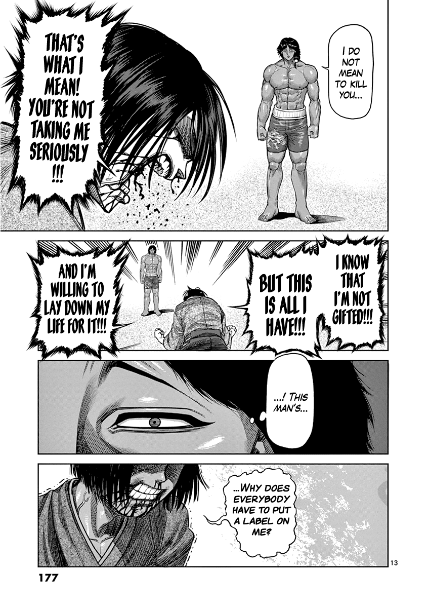Kengan Asura Chapter 108 page 13 - Chapter 108: Pride