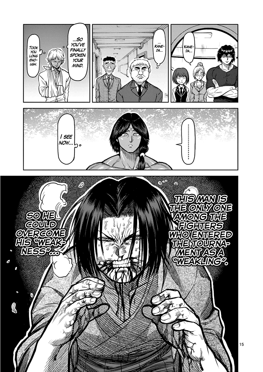 Kengan Asura Chapter 108 page 15 - Chapter 108: Pride