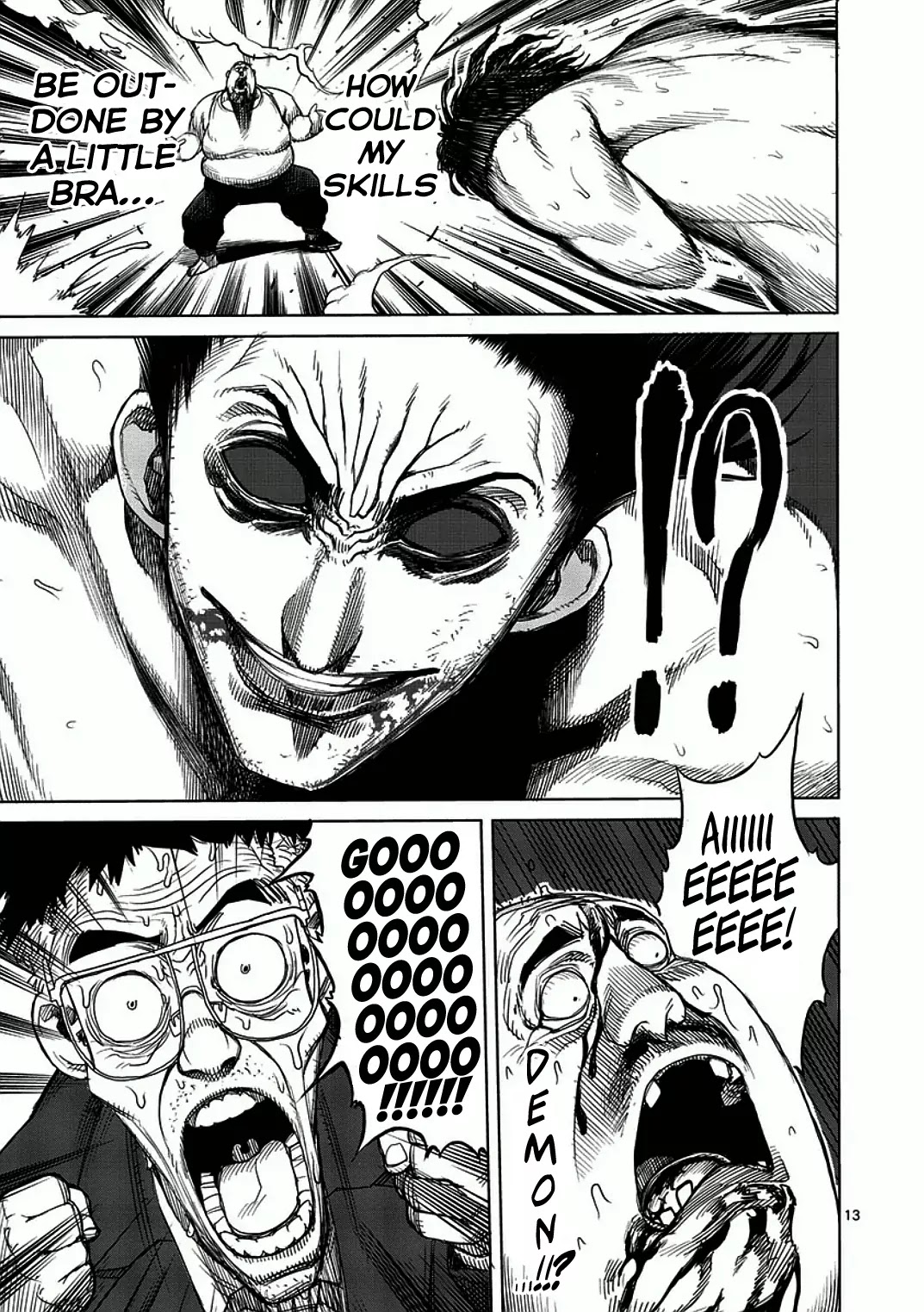 Kengan Asura Chapter 11 page 13 - Chapter 11: Defeat