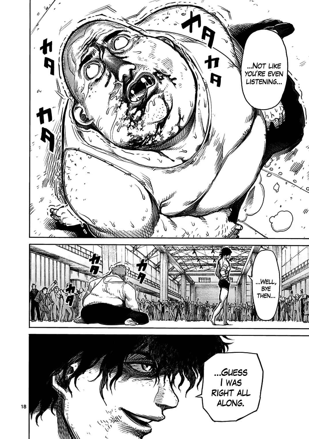 Kengan Asura Chapter 11 page 18 - Chapter 11: Defeat