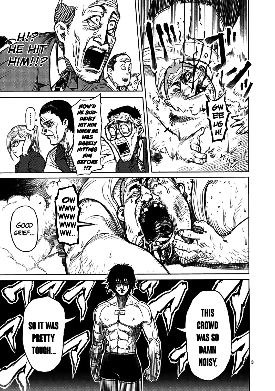 Kengan Asura Chapter 11 page 3 - Chapter 11: Defeat