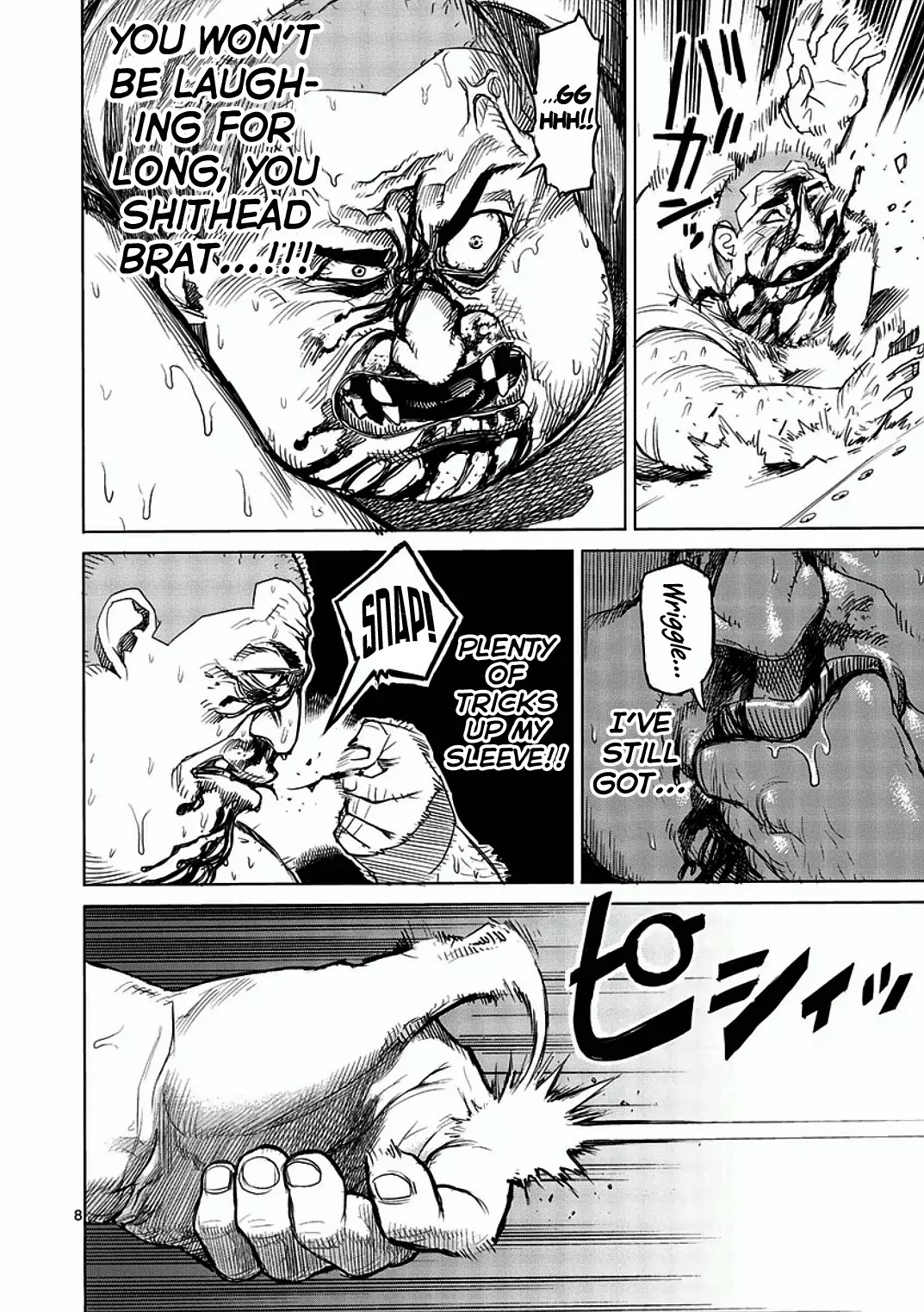 Kengan Asura Chapter 11 page 8 - Chapter 11: Defeat