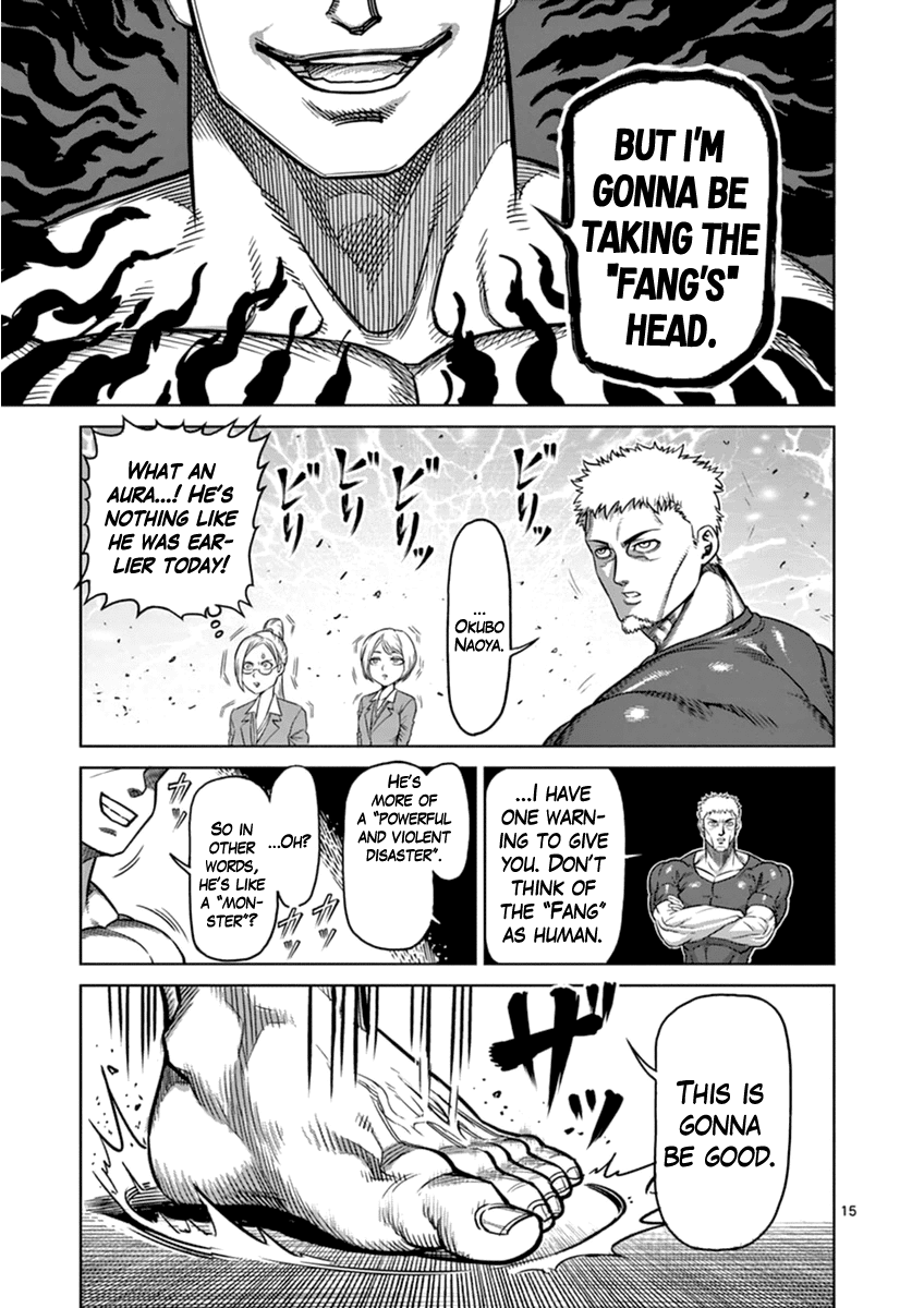 Kengan Asura Chapter 110 page 15 - Chapter 110: Naoya