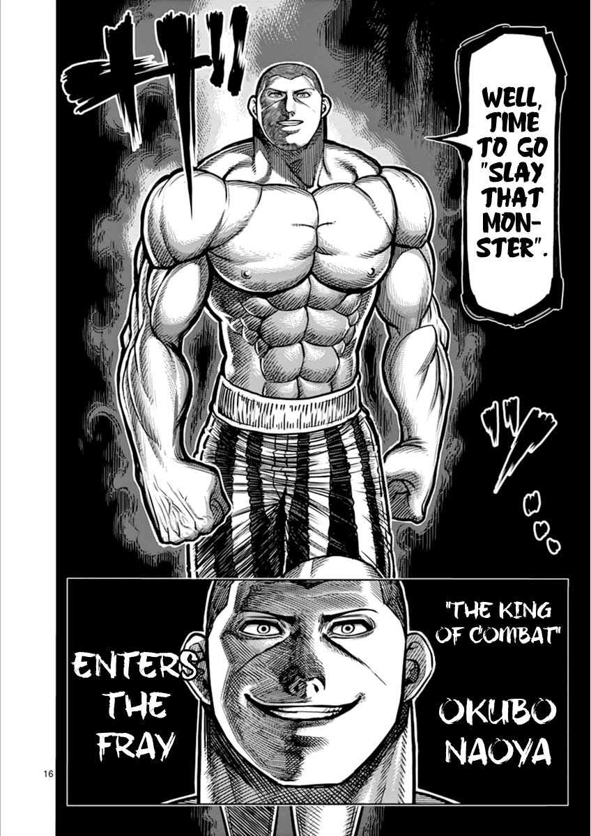 Kengan Asura Chapter 110 page 16 - Chapter 110: Naoya