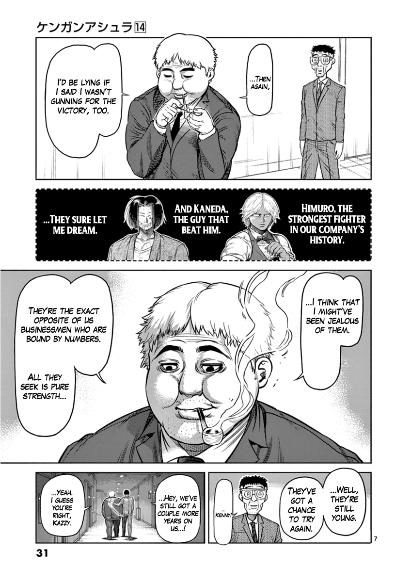 Kengan Asura Chapter 110 page 7 - Chapter 110: Naoya