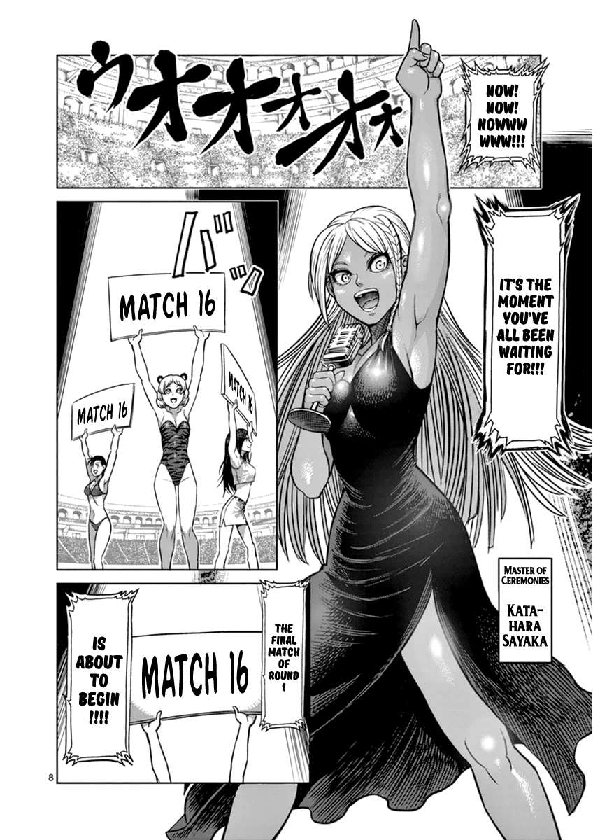 Kengan Asura Chapter 110 page 8 - Chapter 110: Naoya
