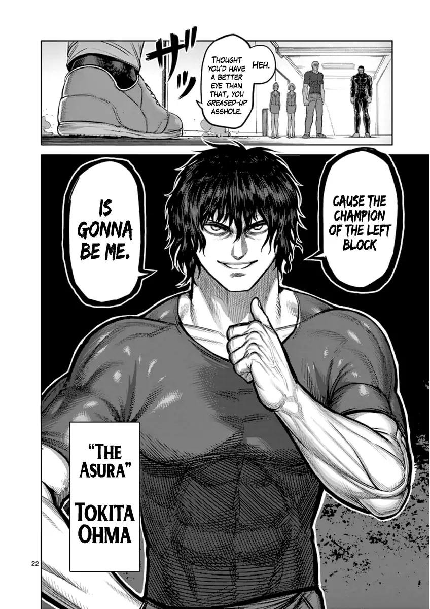 Kengan Asura Chapter 115 page 22 - Chapter 115