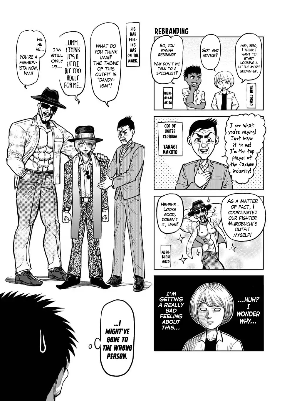 Kengan Asura Chapter 116.6 page 10 - Chapter 116.6: 4-Panel Extras (1)