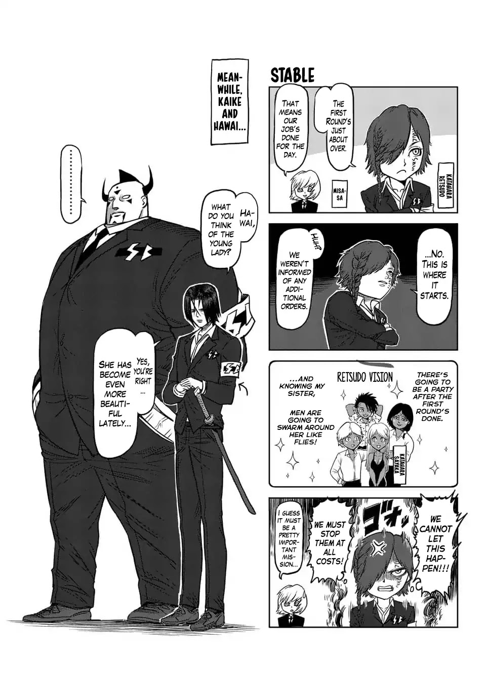 Kengan Asura Chapter 116.6 page 15 - Chapter 116.6: 4-Panel Extras (1)