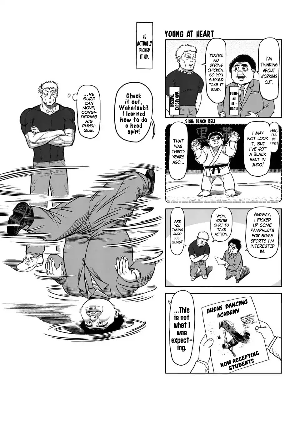 Kengan Asura Chapter 116.6 page 9 - Chapter 116.6: 4-Panel Extras (1)