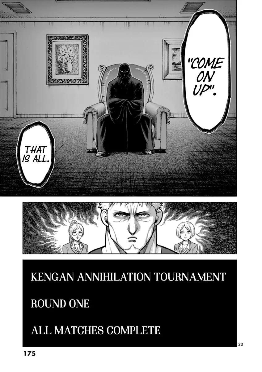 Kengan Asura Chapter 116 page 22 - Chapter 116