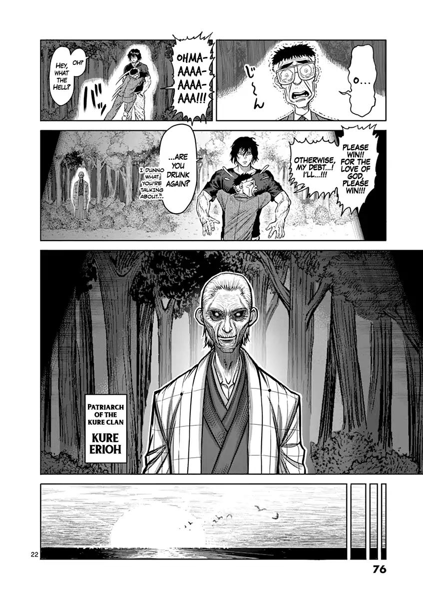 Kengan Asura Chapter 119 page 22 - Chapter 119
