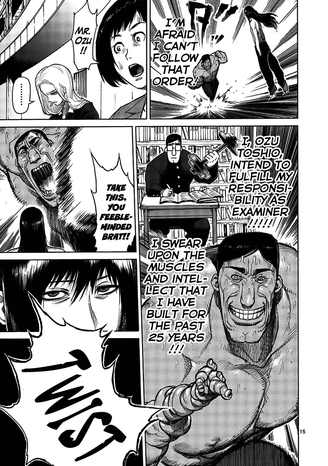 Kengan Asura Chapter 12 page 15 - Chapter 12: Intruder