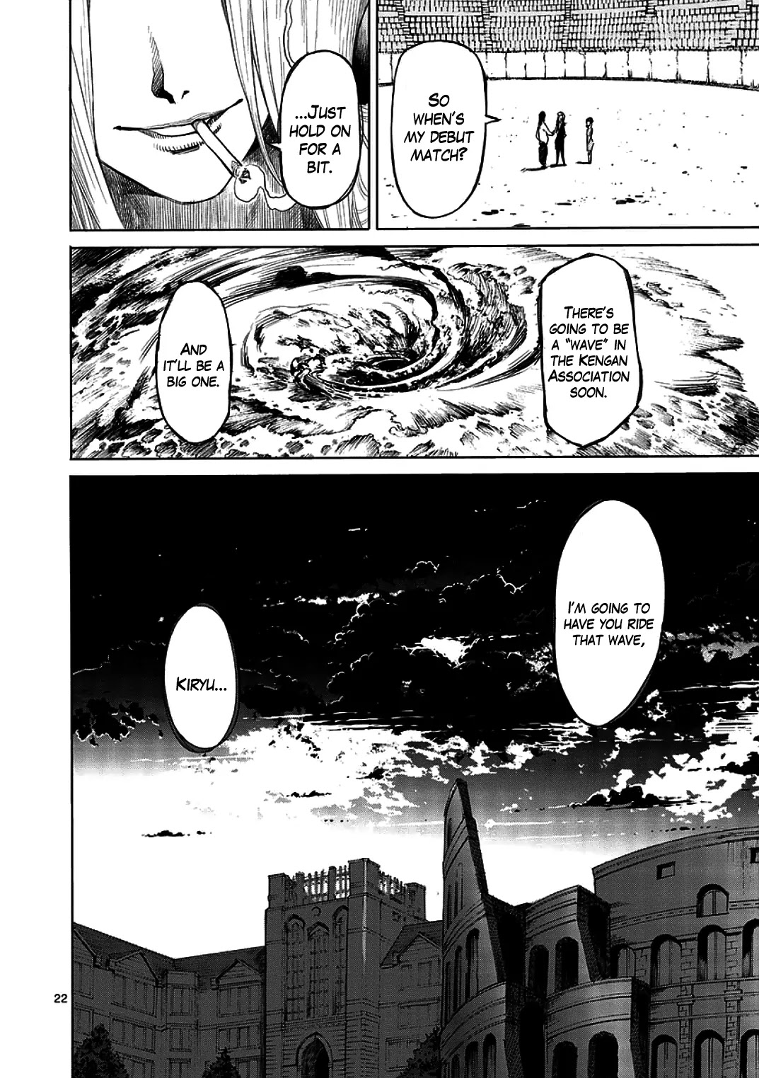 Kengan Asura Chapter 12 page 22 - Chapter 12: Intruder