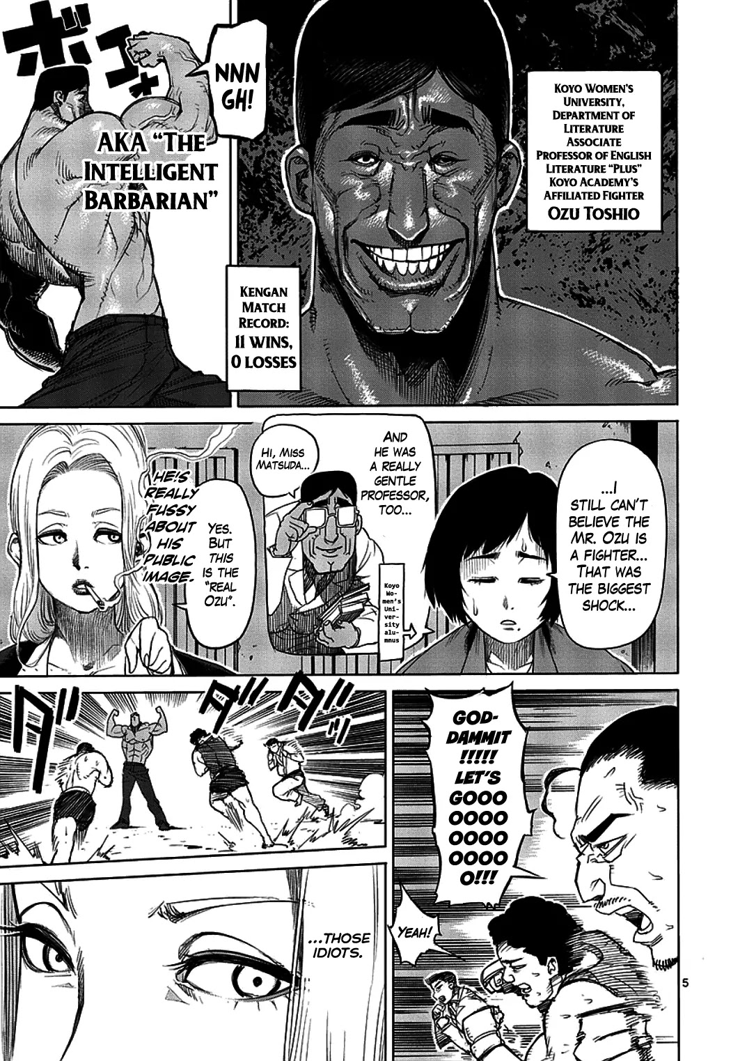 Kengan Asura Chapter 12 page 5 - Chapter 12: Intruder