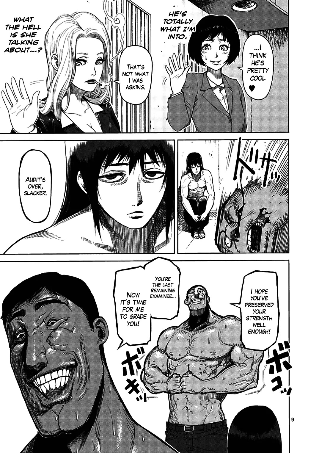 Kengan Asura Chapter 12 page 9 - Chapter 12: Intruder