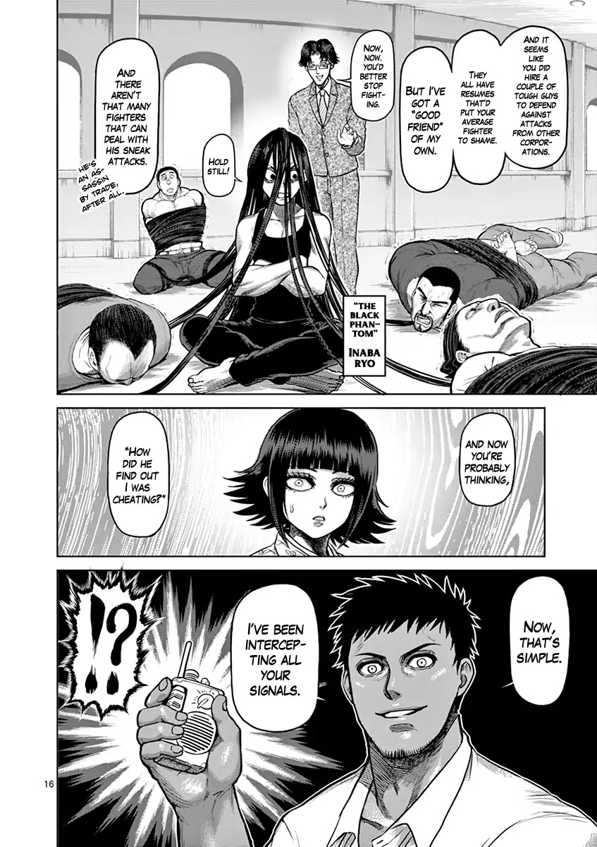 Kengan Asura Chapter 122 page 16 - Chapter 122: Turn