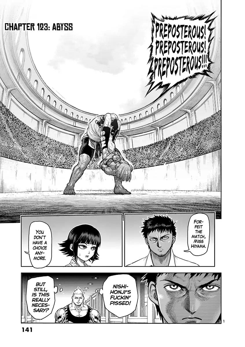 Kengan Asura Chapter 123 page 1 - Chapter 123