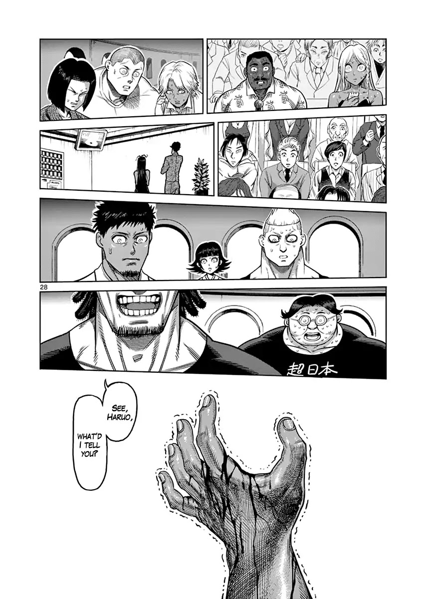 Kengan Asura Chapter 126 page 32 - Chapter 126: Contrast